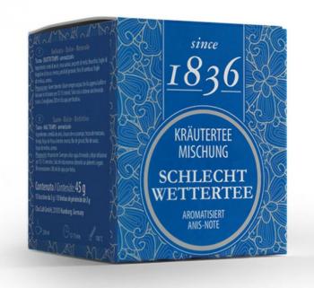 Kräutertee Schlechtwettertee mit Anis-Note | 1836 Tea